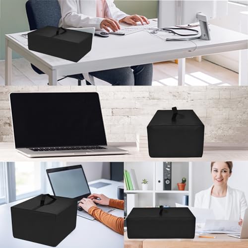 Printer Dust Cover Antistatic Water-Proof Cover Heavy Duty 600D Nylon Dust Sleeve for HP, EPSON,CANON, BROTHER, printer Universal Case Protector for Printer (11.8''D × 15.7''W x 7.1''H)