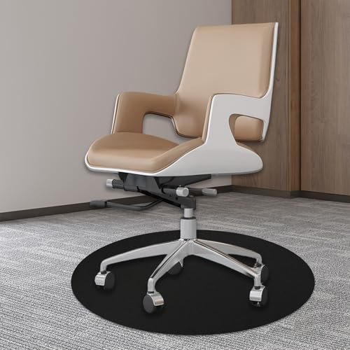 2PCS New Recliner Pads for Hardwood Floors, Non-Slip Diatom Mud Under Recliner Swivel Chairs Floor Protectors, Round Furniture Mats to Keep Furniture from Scratches, Furniture Gripper Pad