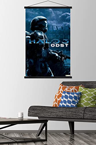 Trends International Halo: ODST - Key Art Wall Poster, 22.375" x 34", Premium Print and Black Hanger Bundle - style: Premium Print and Black Hanger Bundle