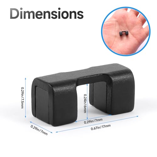 10 Pack Magnetic Cord Organizer Holder, Cable Clips - Strong Magnet Wire Management for Desk, Under Desk, Nightstand, Office, Car, Kitchen, Adjustable - color: BLack