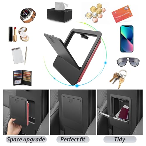 SKTU Upgrade for 2024 2025 2026 Lexus GX550 Hidden Storage Box for 2024 2025 2026 Lexus GX550 (Premium/Luxury/Overtrail) Privacy Storage Box 2024 2025 2026 GX550 Accessories Hidden Tray - color: for 2024-2026 GX550 Hidden Box