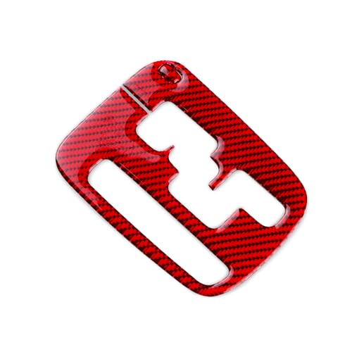 AIRSPEED for Subaru Impreza 2005 2006 2007 Gear Shift Inner Frame Cover Carbon Fiber Center Console Interior Trim Accessories, Red - color: Gear Shift Inner Frame Red