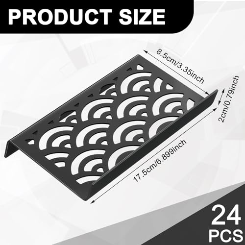 Yalikop 24 Pcs Trading Card Risers for Display Case Acrylic Modular Display Risers for Cardshow Vendor Sport Card Board Game (Cloud Shaped) - style: Cloud-shaped Hollow