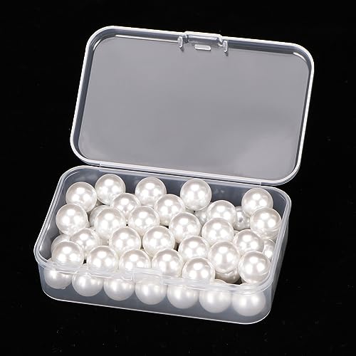 10PCS Small Clear Plastic Beads Storage Containers Box Transparent Boxes with Hinged Lid for Small Items, Jewellery, Crafts Accessories