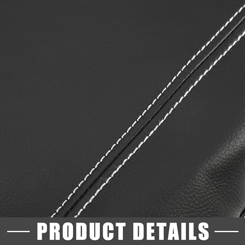 Car Center Console Seat Armrest Cover Interior Protective Lid Storage Covers Trim for Toyota Venza 2021-2023 Black Gray