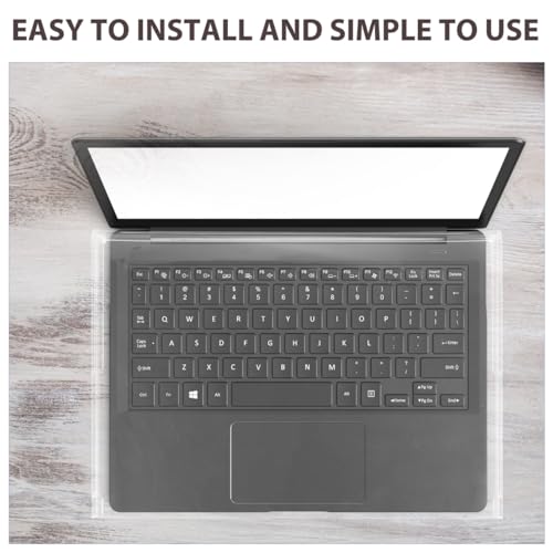 Veemoon 15.6inch Laptop Acrylic Keyboard Cover Anti-Cat Laptop Keyboard Cover Clear Mechanical Keyboard Dust Cover Computer Transparent Waterproof Protector Case for Home School Office