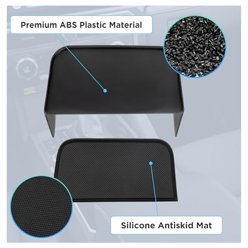 Center Console Organizer Compatible with 2024-2026 Chevy Traverse Interior Accessories, Storage Box Insert Divider Compartment Tray; Not fit for 2024 Chevy Traverse Limited - size: Center Console Compartment Tray (1PC)