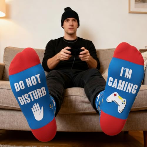 ZAGKOO Funny Socks for Men, Women - Stocking Stuffers for Men - color: Gaming 2