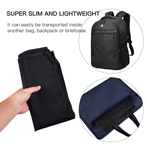 PC CPU Desktop Host Dust Cover Protector, Waterproof Desktop Mid-Tower Computer Host Dustproof Cover Full Case with Zipper, Anti-Static CPU Tower PC Dust Covers (10.6W x 20.5H x 24.6D)