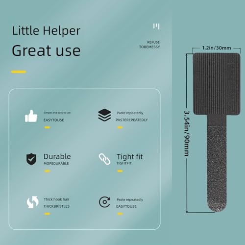 100 Pcs Hook and Loop Cable Straps,Self Adhesive Hook and Loop Cable Ties,Adjustable Cord Organizers for Desk,Reusable Wire Organizers for Cords,Cord Organizer (Black) - color: Black