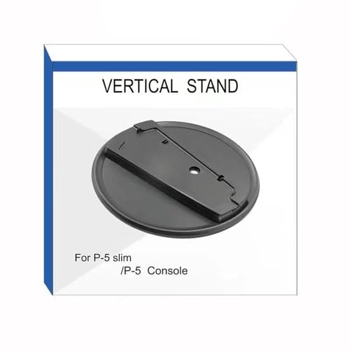 Vertical Stand for PS5/PS5 Slim, PS5 Slim Accessories, Base Mount for PlayStation 5