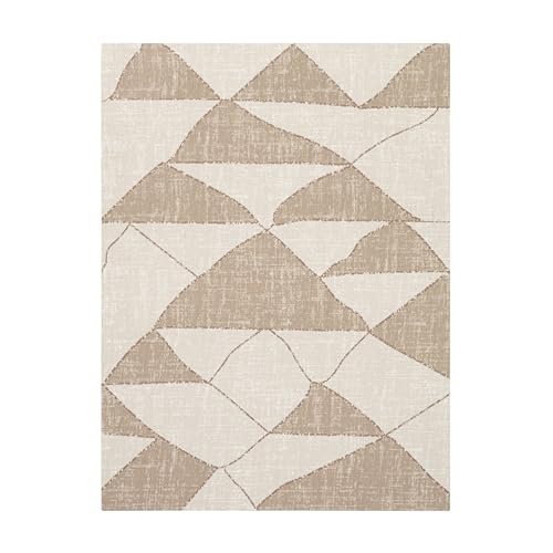Anji Mountain Rug'd Office Chair Mat for Carpet & Hardwood Floor - Jacquard Woven, Anti-Slip Backing, Low Pile, Floor Protector Desk Chair Mat, Office Rugs for Rolling Chairs (Peaks - 36" x 48") - color: Peaks, size: 36" x 48"