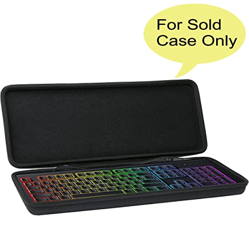 co2CREA Hard Case Replacement for Razer Cynosa Chroma/Cynosa V2 / Ornata V2 / Blackwidow V3 Pro/Blackwidow V3 / Huntsman Elite/Huntsman V2 Analog Gaming Keyboard - size: for Full Size Keyboard