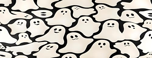Large Gaming Mouse pad,Don't Ghost Me Halloween Anti Slip Rubber Base Mouse pad, Suitable for Computer, Laptop, Office Desk Accessories - color: Don't Ghost Me Halloween