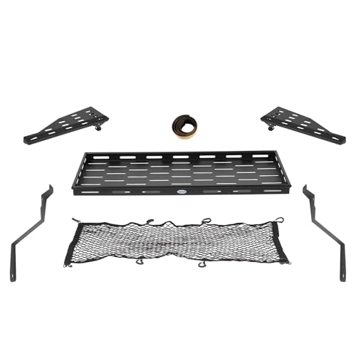 Hooke Road Crosstrek Rear Trunk Cargo Rack Basket Tray for 2013-2017 Subaru XV Crosstrek, Lightweight Steel Interior Storage Luggage Carrier