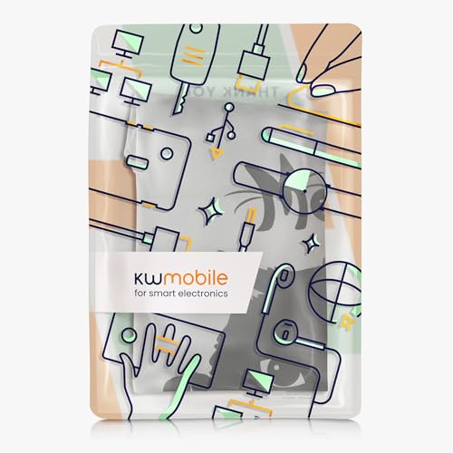 kwmobile Dust Cover Compatible with HP Smart Tank 7005 / Smart Tank 5000 - Printer Case - Grey/Black - Meow Cat - style: Meow Cat 22-01