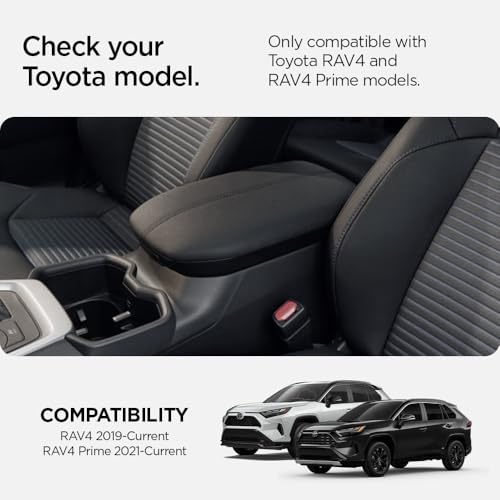 Spigen Console Organizer for Toyota RAV4 2019-2025 and RAV4 Prime 2021-2025 - size: Toyota RAV4