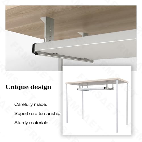 FRMSAET Heavy Duty 12/14/16/18 inches Thickness Steel Construction Ball Bearing Keyboard Slides Keyboard Drawer Slides Tray Accessories Cabinet Furniture Hardware Rails (14 inches, Silver) - color: Silver, size: 14 Inch