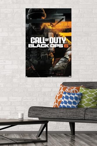 Call Of Duty: Black Ops 6 - Key Art Wall Poster, 22.37" x 34.00", Poster & Mount Bundle