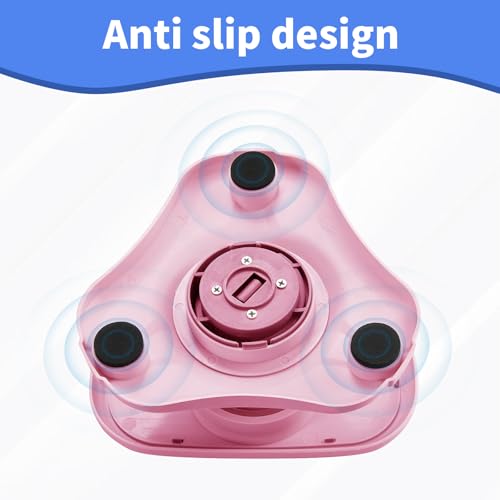 Foot Rest Under Desk ,Ergonomic Foot Stool Under Office Desk - Rocking for Fidgeters,Effectively Relaxes The Leg Muscles,Detachable and Easy to Assemble,2 Pieces Pink - color: Pink