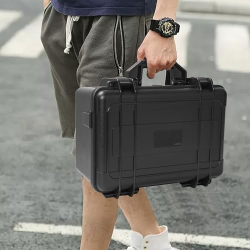 Graded Card Case, Trading Card Storage Box, Waterproof Card Slab Carrying Case for 72+ PSA, CSG, BGS, SGC Sports Trading Cards with 7 EVA Foam - size: L (holds 72+ Graded Cards-waterproof)