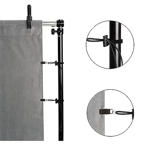 Background Backdrop Clips Clamps Holder for Photo Video Studio,12 Pack,Black - size: 12 pcs