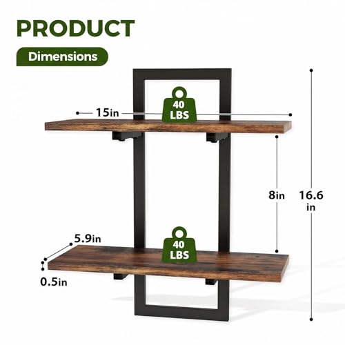 Bamworld Wall Planters for Indoor Plants Window Plant Shelves Vertical Plant Holder Wall Decor Plant Stand Indoor Floating Shelves for Plant Hangers for Living Room Bedroom Bathroom - size: 1 Pcs