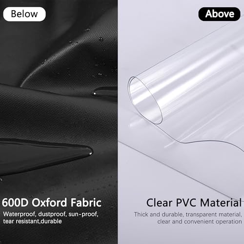 Power Wheelchair Joystick Protector Cover, Elderly Disabled Wheelchair Armrest Cover, Waterproof & Durable Oxford Cloth, Universal Electric Control Panel with Adjustable Strap