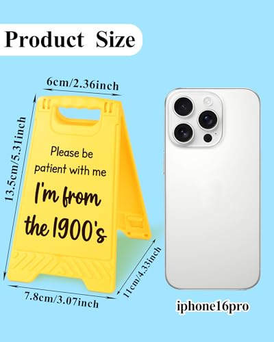 Funny Desk Shelf Decor, Patient 1900 Mini Desk Sign | Patient 1900 Sign, Funny Shelf Sign, Home Office Decor, Mini Desk Sign - style: Be Patient With Me