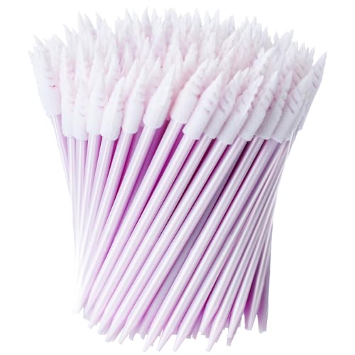 Chinco 200 Pcs Cleaning Swabs 2.56 Inch Sponge Tip Swabs Sticks for Printer Heads, Scanners, Camera Lenses, Chip Hard Disk Industries, Optical Lenses and Optical Equipment Makeup(Purple) - color: Purple