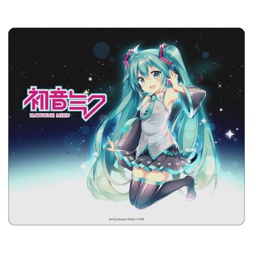 Head Case Designs Officially Licensed Hatsune Miku Night Sky Graphics 9.84 x 11.81 x 0.12 inches (250 x 300 mm) - S Gaming Office Desk PC Keyboard Mouse Mat Pad - color: Night Sky, size: 9.84 x 11.81 x 0.12 inches (250 x 300 mm) - S