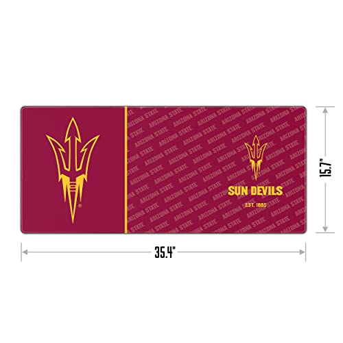 YouTheFan NCAA Arizona State Sun Devils Logo Series Desk Pad - style: Arizona State Sun Devils
