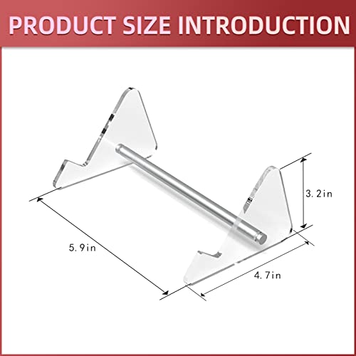 RUNJRX Keyboard Stands 1-Tier, Mechanical Keyboard Acrylic Display Stand, Transparent Acrylic Keyboard Stand, Holder Stand For Gaming Keyboards(1Pcs) - color: Transparent