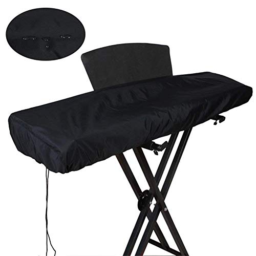 Ruibo 61 Key Keyboard Cover/Waterproof Electronic Piano Keyboard Dust Cover with Drawstring made of 420D Oxford - size: 61 Key