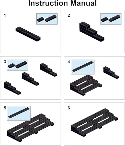 Brick Minifigure Display Case – 3-Tier Display Stand for LEGO Minifigures – Holds 35 Figures – Black Organizer Shelf for Collectors | Great Gift for Minifigure Lovers - size: 1 Pack 3-Tier