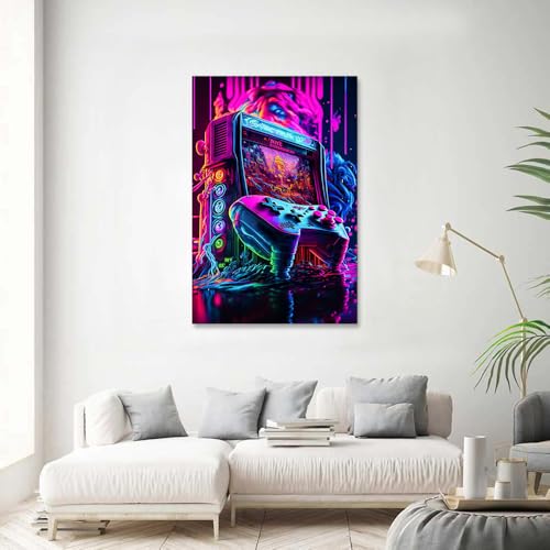 1PC Cool Gaming Poster Wall Art Wall Art for Living Room & Bedroom, 20 * 30cm/8 * 12inches Unframed