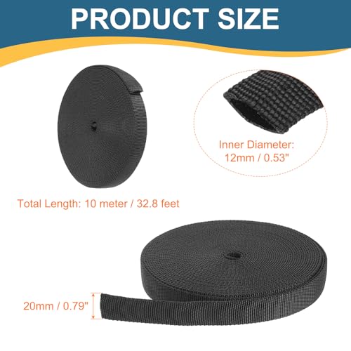 HARFINGTON Nylon Protective Hose Sleeve 0.5" ID 33FT Cable Cover Sheath Hydraulic Hose Protector Wrap for Welding Cord Tig Torch Hydraulic, Black - size: 0.5" ID 33FT