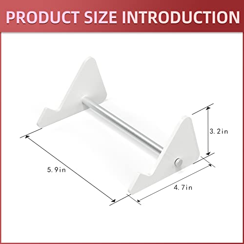 RUNJRX Mechanical Keyboard Acrylic Display Stand, 1-Tier, White Acrylic - color: White