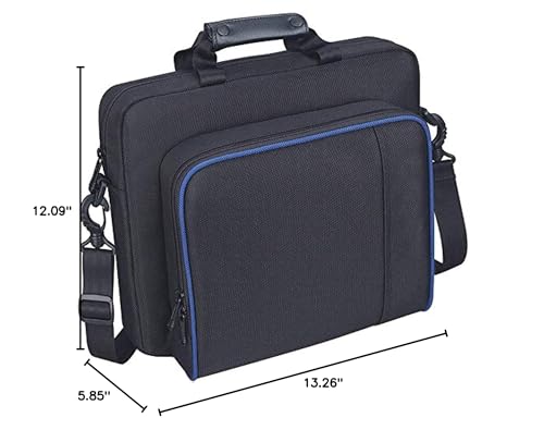 Carrying Case for PS4, New Travel Storage Carry Case, PlayStation Protective Shoulder Bag Handbag for PS4 PS4 Slim System Console and Accessories