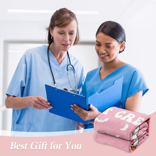 Nurse Gifts for Women Men - Night Shift Crew, Flannel Soft Nurse Blanket for Women Decor, Nursing LPN RN Gifts, Nurses Appreciation Week Day Graduation Gift - 50" x 60" - color: Nurse(a)