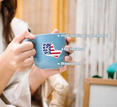 USA Independence Day 150th Anniversary Stickers Pack, 4th of July 50PCS Patriotic Vinyl Stickers for Water Bottles, Laptops, Scrapbooks, Party Favors & Gifts - style: Independence Day Stickers