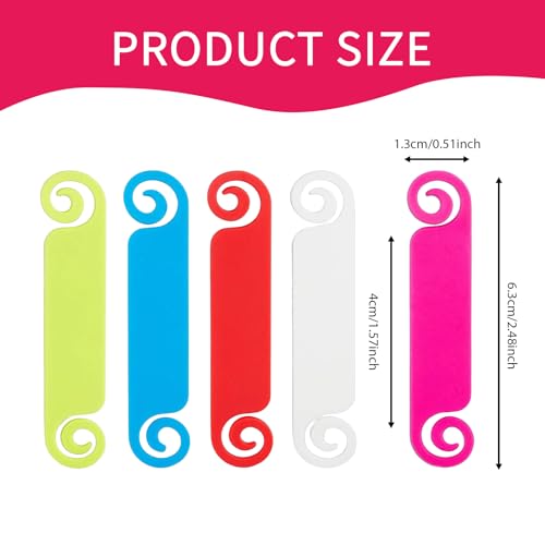 50PCS Cable Labels Tags, Waterproof Reusable Hook & Loop Cord Labels | for Electronics,Writable Wire Labels for Charging/USB/Ethernet/Power Cord, Home Office Cable Management Identification