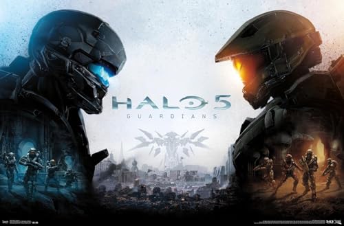 Halo 5 - Key Art Wall Poster, 19L" x 13W", Premium Unframed Version - color: Premium Unframed Version, size: 19"L x 13"W