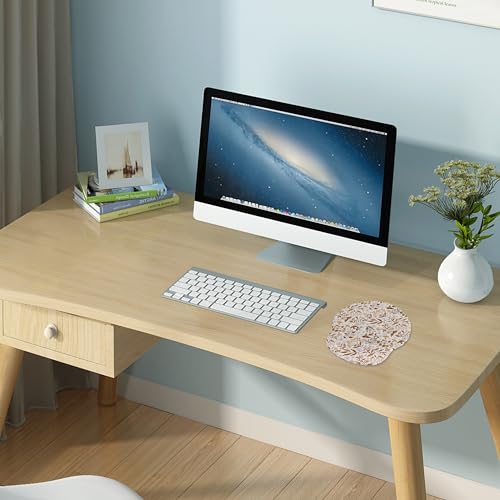 RICHEN Ergonomic Mouse Pad with Wrist Support,Non-Slip Rubber Base for Computer Laptop & Mac,Lightweight Rest for Home,Office & Travel (Sicilian Flowers) - color: Sicilian Flowers