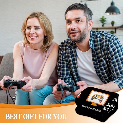 Gamer Gifts for Men Boys Girls, Flannel Soft Gaming Blanket, Gaming Equipment Accessories Stuff for Teen Boys Gift - 50" x 60" - color: Gaming