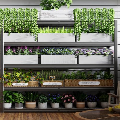 30" D Storage Shelves, 65" W Garage Shelving Heavy Duty Metal Adjustable Garage Shelves, 5 Tier Shelving Units Industrial Shelving for Warehouse, 65" W x 30" D x 79" H , 2 Pack - size: 65"Wx78"Hx30"D | 5 Tier