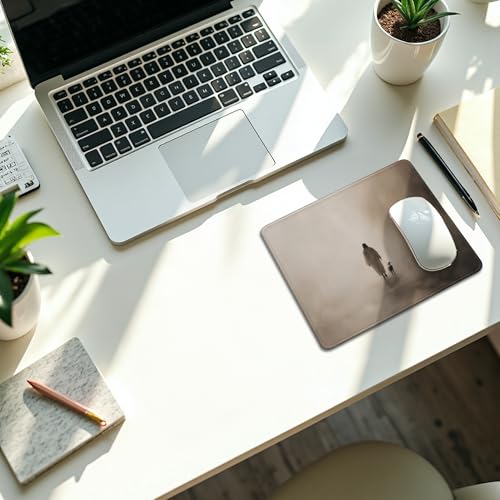 Christian Jesus with Lamb Mouse Pad, Christian Jesus Religious Gifts Mousepad for Office Desk Computers Laptop, Religious Faith Office Supplies Desk Accessories, 9.5x7.9 Inch - color: 17Child, size: 9.5x7.9