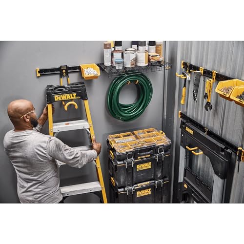 DEWALT Tool Organizer, Long Standard Hook, for Sawhorses and Ladders, 50lb Capacity, DEWALT Workshop Storage System Compatible (DWST82811) - style: Long Standard Hook