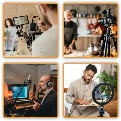 Mic Stand Adapter 5/8 Female to 3/8 MaleThread Screw, 5/8 to 3/8 Adapter for Microphone Stand Mount to Camera Tripod Converter Screw 2 Pack - size: 3/8 2pc