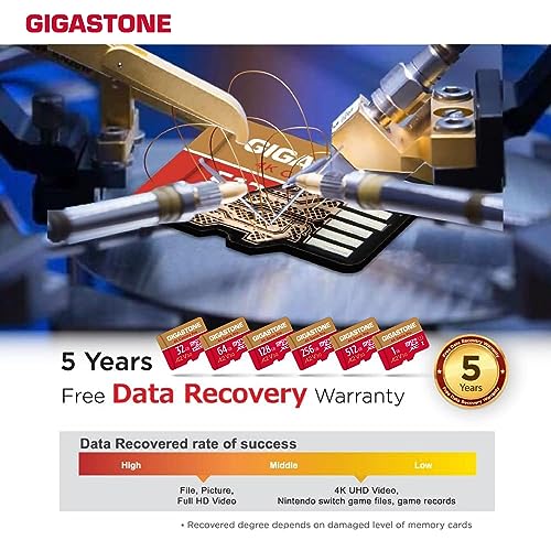 【for Switch 1 Only】 GIGASTONE 1TB Micro SD Card, 4K Game Pro, MicroSDXC Memory Card for Gaming Console, Action Camera, UHD Video, up to 150/130 MB/s, UHS-I U3 A2 V30 C10【5-Years Data Recovery】 - color: 1TB 4K Game Pro 1-Pack